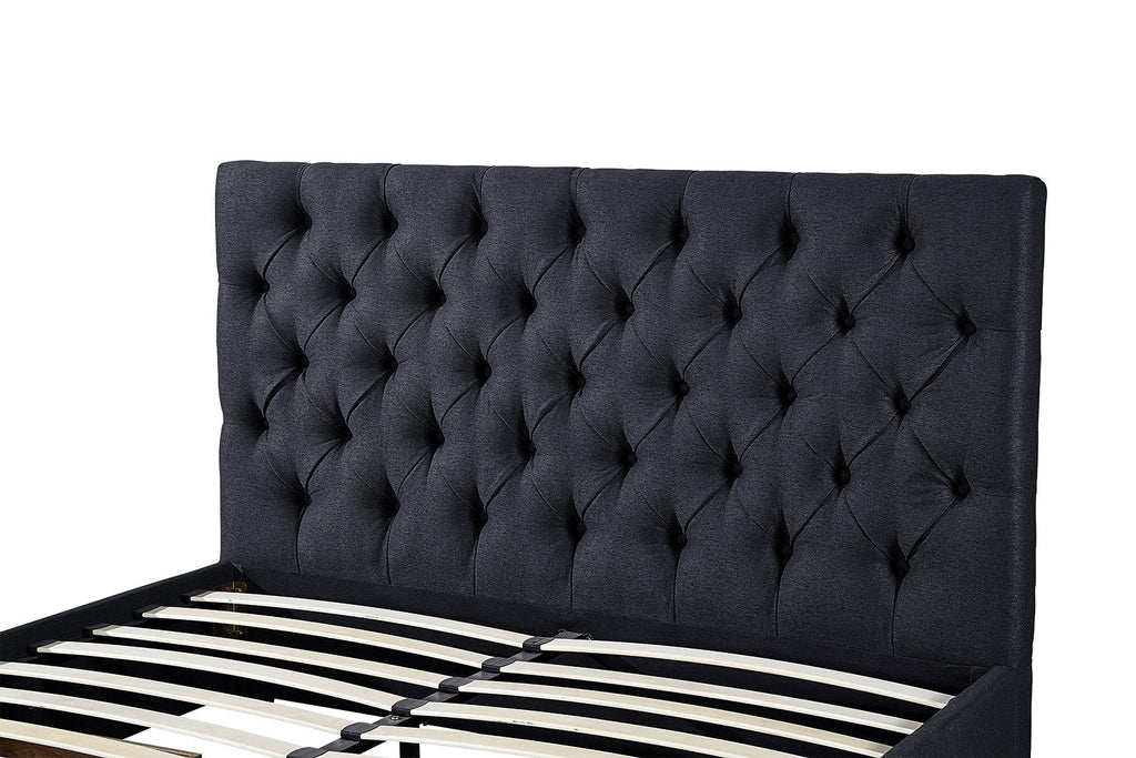 Bed Sander 160x200 met lattenbodem Grijs