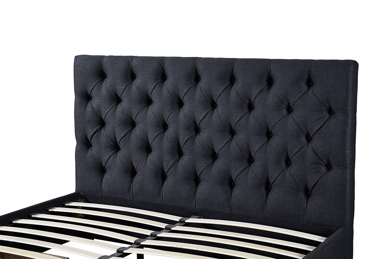 Bed Sander 160x200 met lattenbodem Grijs