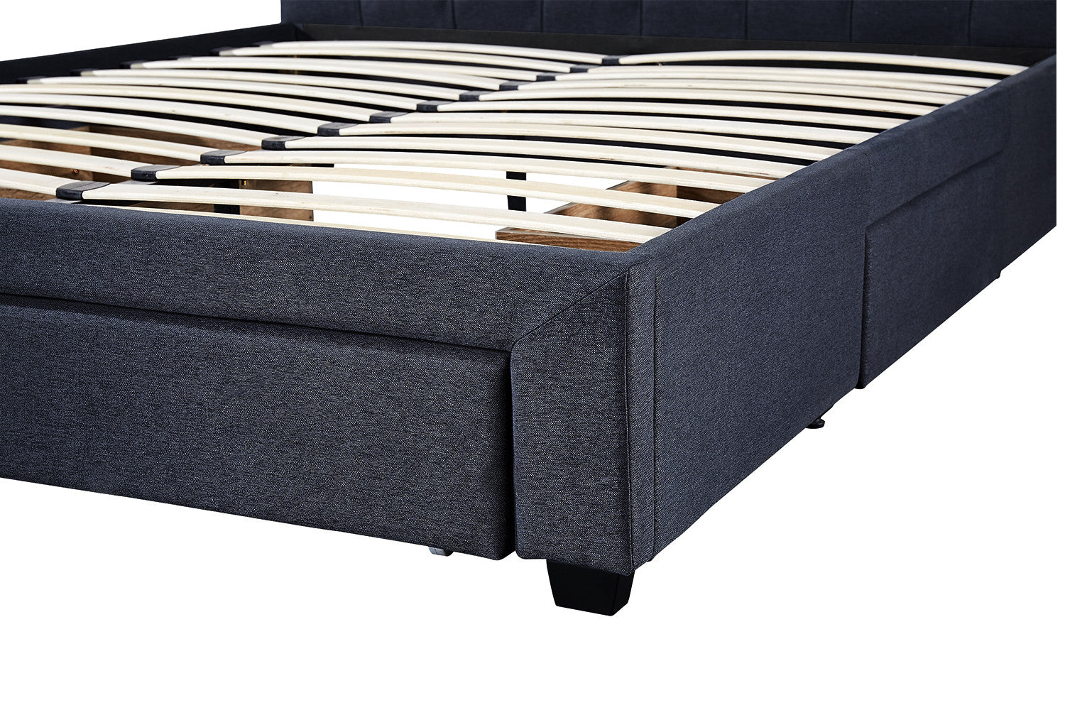 Bed Sander 160x200 met lattenbodem Grijs