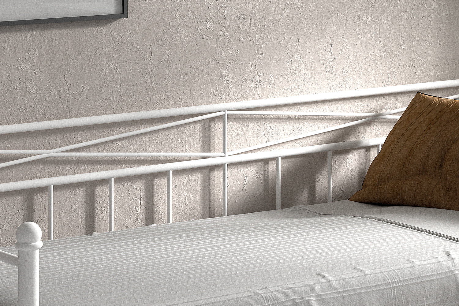 Bed Simone 90x200 met lattenbodem Wit